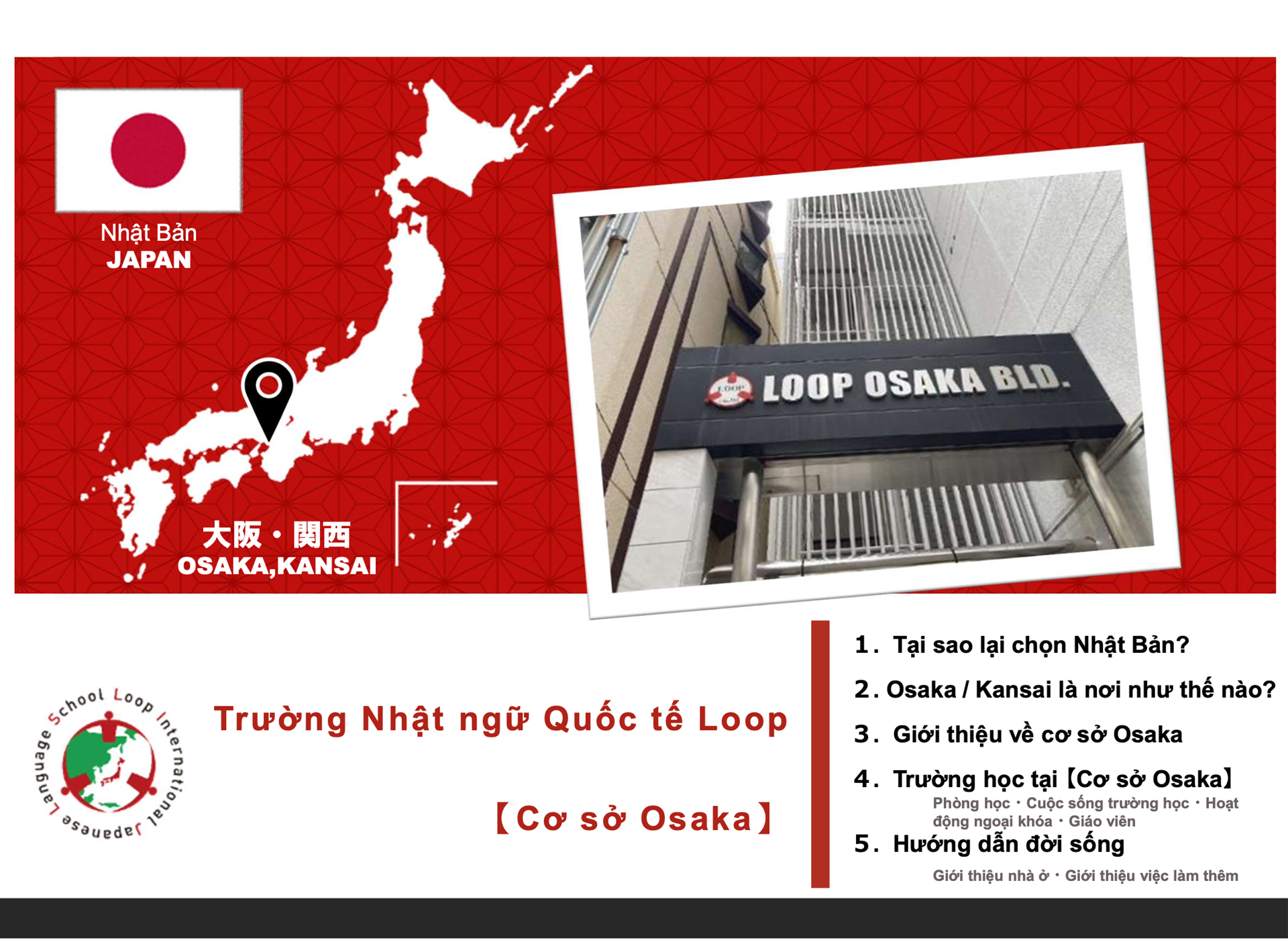 TRƯỜNG NHẬT NGỮ LOOP OSAKA