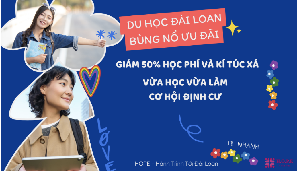 📣Tuyển Sinh Du Học Đài Loan - Bùng Nổ Ư.u Đ.ã.i, Học Bổng Siêu Lớn📣