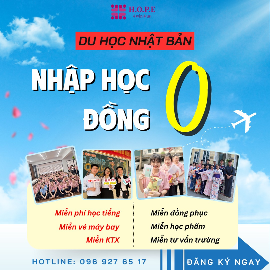 Chương Trình Hỗ Trợ Đặc Biệt Cho Kỳ Du Học Nhật – Tháng 4/2026
